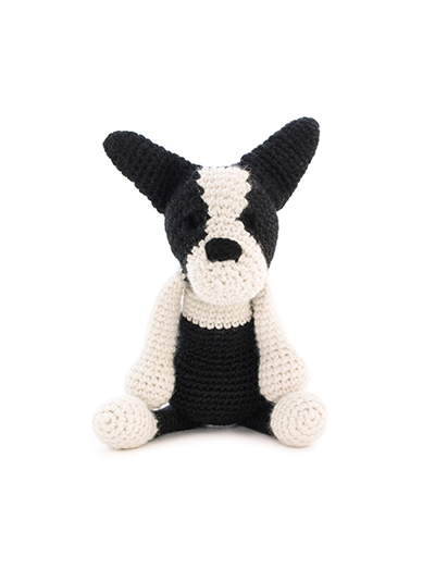 toft barney the boston terrier amigurumi crochet animal